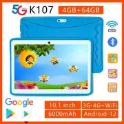 2024 New BDF Tablet Android12 Kids Tablets 10.1 Inch 4GB+64GB Wifi+Sim Card 3G I