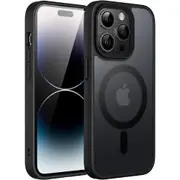 Tough On Phone Case with MagSafe for iPhone 15 Pro - Matte Black