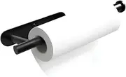 Kitchen Hanger Paper Roll Cabinet Towel Holder OrganizerRack Shelf Wall Adhesive