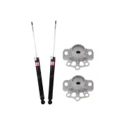 Pair Rear KYB Shock Absorbers Strut Mount Kit for Fiat Punto 188 Hatchback 06-on