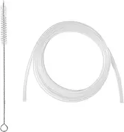 Milk Hose | 2m Silicone Hose for Milk, Cleaning Brush Clip Compatible with Fully Automatic Coffee Machine Replacements for Coffee Machine