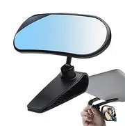 Car Seat Mirror,High Definition Wide Back Seat Convex Glasses - Suction Panoramic Rearview Mirror, 360-degree Adjustable Clip Automotive Interior Accessories For Night Driving