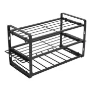 Black Hand Held Power Tool Storage Screwdriver Hand Drill Tool Storage Shelf
