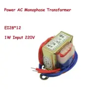 1W EI28 Ferrite Core Input 220V Vertical Electric Power AC Monophase Transformer
