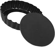 WEKADRIN Round Cake Mold Small Pie Pan Nonstick Coating Donut Ring Baking Ring for Easy Release