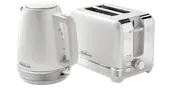 Sunbeam Chic Collection Breakfast Kettle and Toaster Pack - White