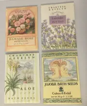 New Crabtree And Evelyn Bath Seeds Salts job lot Rare Bundle