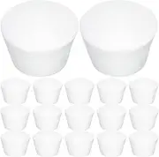 Kichvoe 20pcs Foam Cupcake Cake Molds Cake Decorations DIY Training Models Reusable Fake for Decorations