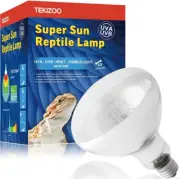 100W UVB UVA Heating Lamp Self-Ballasted Bulb Full Spectrum Basking Spot Light L