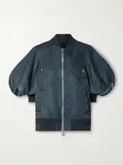 [Sacai] Sacai - Shell Bomber Jacket - Blue - 4 4 Blue