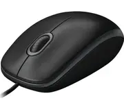 Logitech Optical USB Mouse B100 - Black [910-006605]