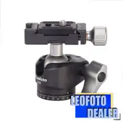 Leofoto LH-25 Tripod Head for Camera Low Profile Ball Head Quick Release Plates