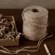 復古細麻繩手工diy編織裝飾捆綁繩耐磨裝飾繩麻線禮物盒優質粗繩