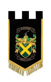 Customized Hand Embroidered Family Crest Banner Design Best Quality coat of arms