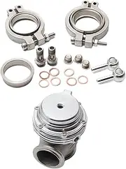 Blow Off Valve for Turbo | External Wastegate Turbo 38MM Turbo Exhaust Manifold | Turbocharger Waste Gate Valve, External Wastegate Dump Pipe Valve for Vehicles