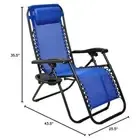 BalanceFrom Adjustable Zero Gravity Lounge Chair Recliners for Patio
