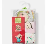 Girls CoComelon 3 Pack Shortie/Briefs Size 3/4 Years