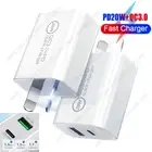 20W USB-C PD Fast Charger Block Power Adapter For iPad iPhone 15 16 14 13 12 11