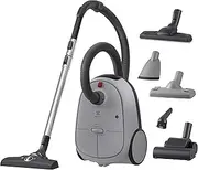 [Electrolux] 600 EB61A5UG Vacuum Cleaner with Bag, Grey, 3 Brosses + Animal Kit + 1 Accessory