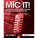 MIC IT!: MICROPHONES, MICROPHONE TECHNIQUES, AND THEIR IMPACT ON THE FINAL MIX