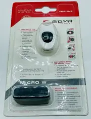 Sigma Micro W LED Light White Bike Safety Germany