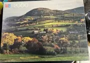 MB Sunrise Landscape Best of America 2000 Piece Jigsaw Puzzle 4185-13 NOS 1982