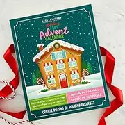 Spellbinders Advent Calender Scrapbooking Kit, Red