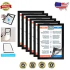 8.5 x 11.6 Inch Magnetic Poster Frame Pockets for Fridge and Whiteboard - 30 Pcs