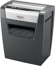 Rexel Momentum X312 Cross Cut Paper Shredder, Shreds 13-12 Sheets (70-80 GSM), 23 Litre Bin, Black, 2104572
