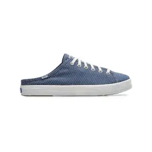 【Keds】KICKSTART MULE 經典帆布綁帶穆勒鞋-藍(9232W123484)