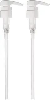 1L Pelican Pump Dispenser,Universal Dispensing Pump Plastic Shampoo Conditioner Bottle Dispenser Pumps 26cm 2pcs Lotion & Soap Dispensers