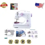 Portable Electric Sewing Machine with 16-Color Set - Perfect for Beginners
