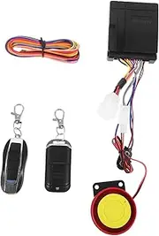 FELTECHELECTR 1 Set Motorcycle Alarm System with Remote Start Comprehensive Theft Protection High Sensitivity Vibration Alarm Remote Locking and for Added Security