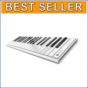 Portable 37-Key MIDI Controller – Bluetooth, Velocity-Sensitive, Aluminum Design