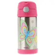 Thermos Funtainer Drink Bottle 355ml Butterfly