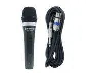 Precision Audio Wired Microphone 5m Lead XLR to 1/4" Jack WG-198