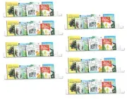 es Invisible Wall Floating Bookshelf for Kids and Nursery, Clear 8 Pack 36 Inch