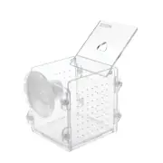 Aquarium Breeder Box Fish for Breeding Incubator Small Fish Hatchery 8x8x8.