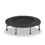 38" Mini Trampoline Jogger Rebounder Home Gym Workout Fitness Black