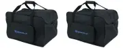 (2) Rockville TB10 V2 10" DJ PA Speaker Bags Lightweight Rugged Carry Cases