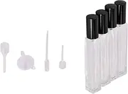 Perfume Bottle, 10 ml Perfume Atomiser, Transparent Perfume Atomiser Spray Bottle, Perfume Atomiser Refillable, Refillable Travel Fragrance Atomiser for Walks, Travel and Going Out