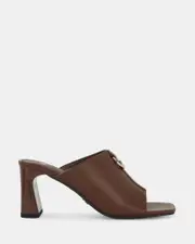 FRODO MILK CHOCOLATE Open Toe Heels