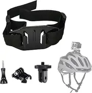 Vented Helmet Strap Mount for Insta360 One X2 X R, Gopro Hero Series and DJI OSMO Action 2 Action Camera