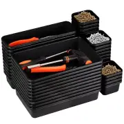 Tool Box Organizer Tray Divider, Toolbox Desk Drawer Organizer with 3 Sizes, ...