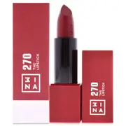 The Lipstick - 270 Wine Red by 3INA for Women - 0.16 oz Lipstick