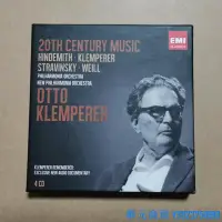 在飛比找Yahoo!奇摩拍賣優惠-華元CD Klemperer 指揮二十世紀當代作曲家作品集 