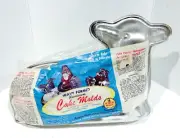Vintage NORDIC WARE Aluminum Lamb CAKE MOLD 2 pc. Pan HEAVY FORMED Bundt New