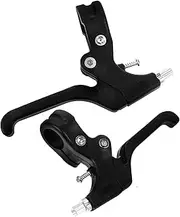 GANAZONO 1Pair Bicycle Brake Lever Handle Bike Brakes Durable Handlebar Brakes for Bikes Essential Replacement Brake Kit Easy to Operate and Install