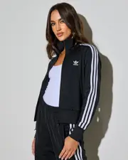 [Adidas] Adidas Womens' Adicolor Classics Firebird Track Top in Black Size XS XS Black