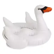 SUNNYLIFE - INFLATABLE SWAN DRINK HOLDER / POOL FLOAT TOY - HOLDS 4 CUPS